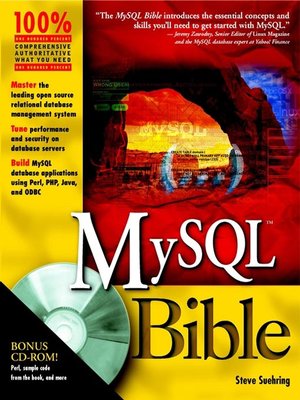 cover image of MySQL Bible